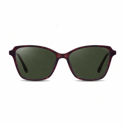 Fiore 1006 square cat eye sunglasses, purple bio-acetate frame · ReFramed, photo 5 of 24