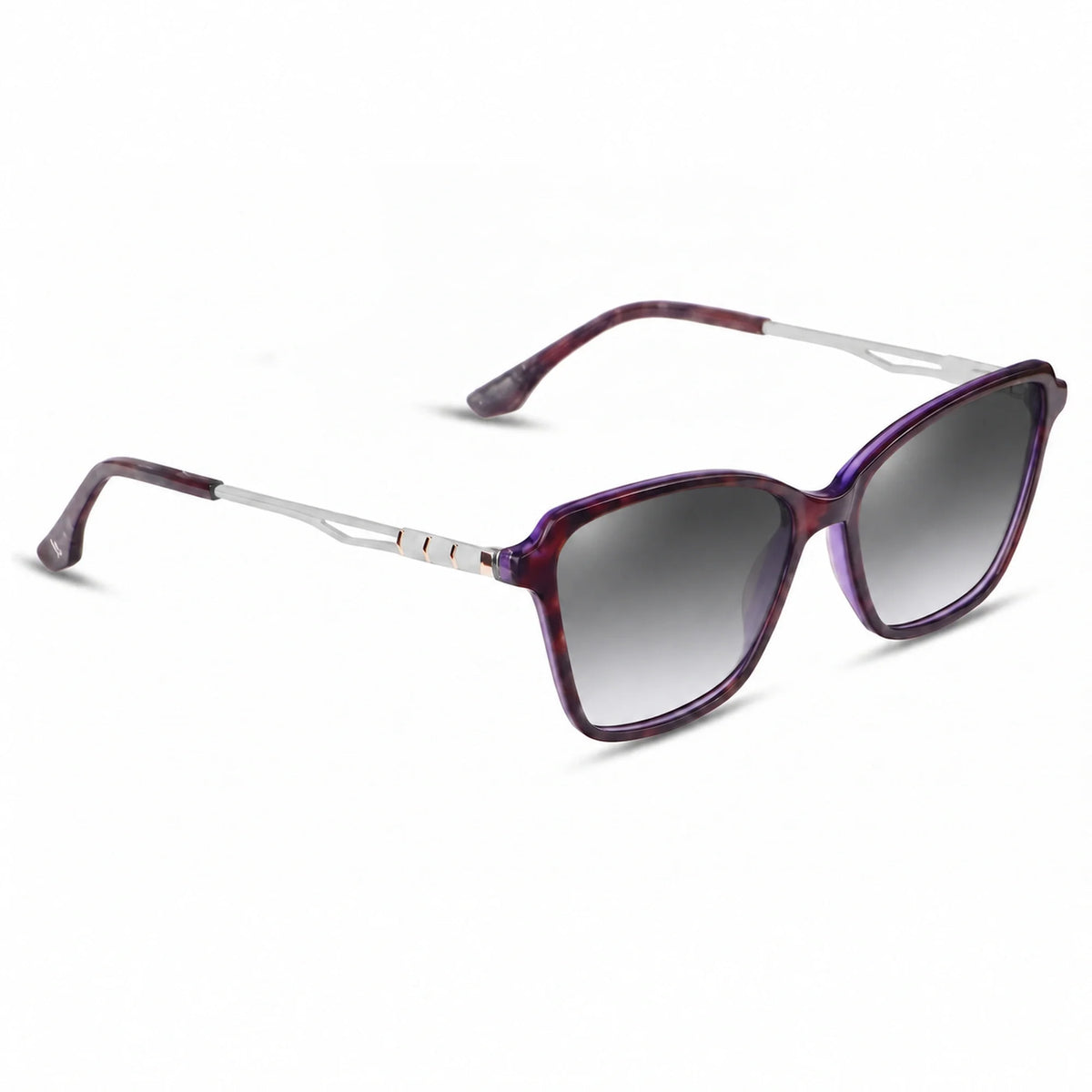 Fiore 1006 square cat eye sunglasses, purple bio-acetate frame · ReFramed, photo 14 of 24