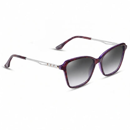Fiore 1006 square cat eye sunglasses, purple bio-acetate frame · ReFramed, photo 14 of 24