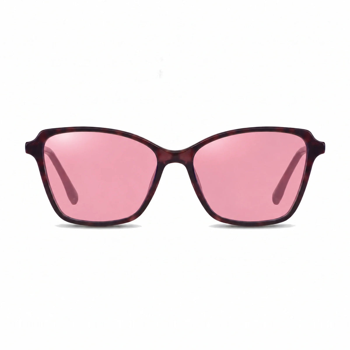 Fiore 1006 square cat eye sunglasses, purple bio-acetate frame · ReFramed, photo 9 of 24