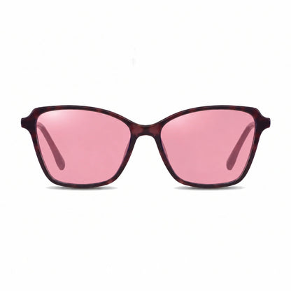 Fiore 1006 square cat eye sunglasses, purple bio-acetate frame · ReFramed, photo 9 of 24