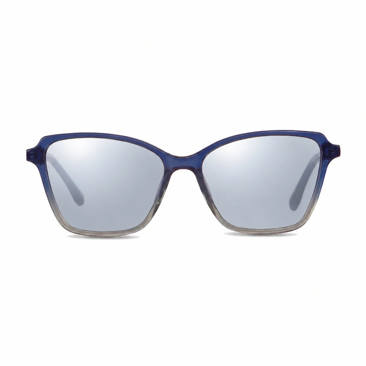 Fiore 1006 square cat eye sunglasses, blue bio-acetate frame · ReFramed, photo 19 of 24