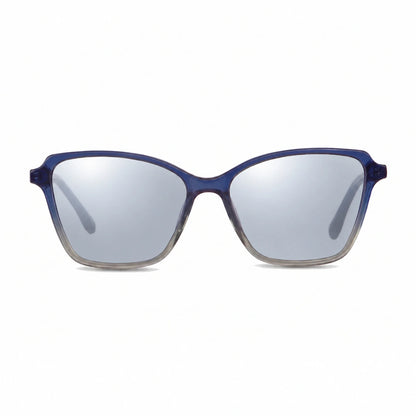 Fiore 1006 square cat eye sunglasses, blue bio-acetate frame · ReFramed, photo 19 of 24