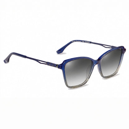 Fiore 1006 square cat eye sunglasses, blue bio-acetate frame · ReFramed, photo 14 of 24