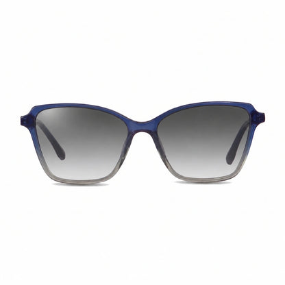 Fiore 1006 square cat eye sunglasses, blue bio-acetate frame · ReFramed, photo 13 of 24