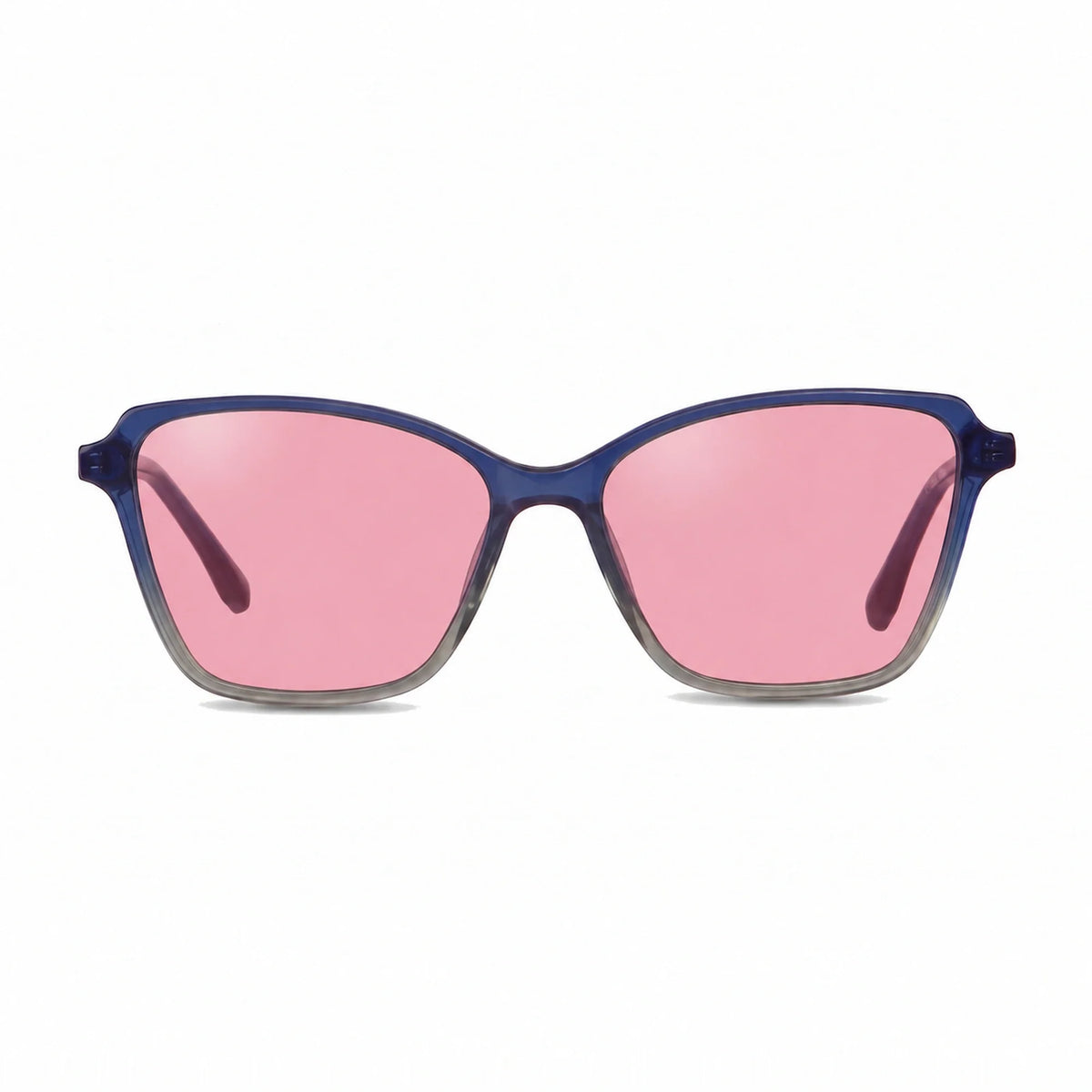 Fiore 1006 square cat eye sunglasses, blue bio-acetate frame · ReFramed, photo 9 of 24
