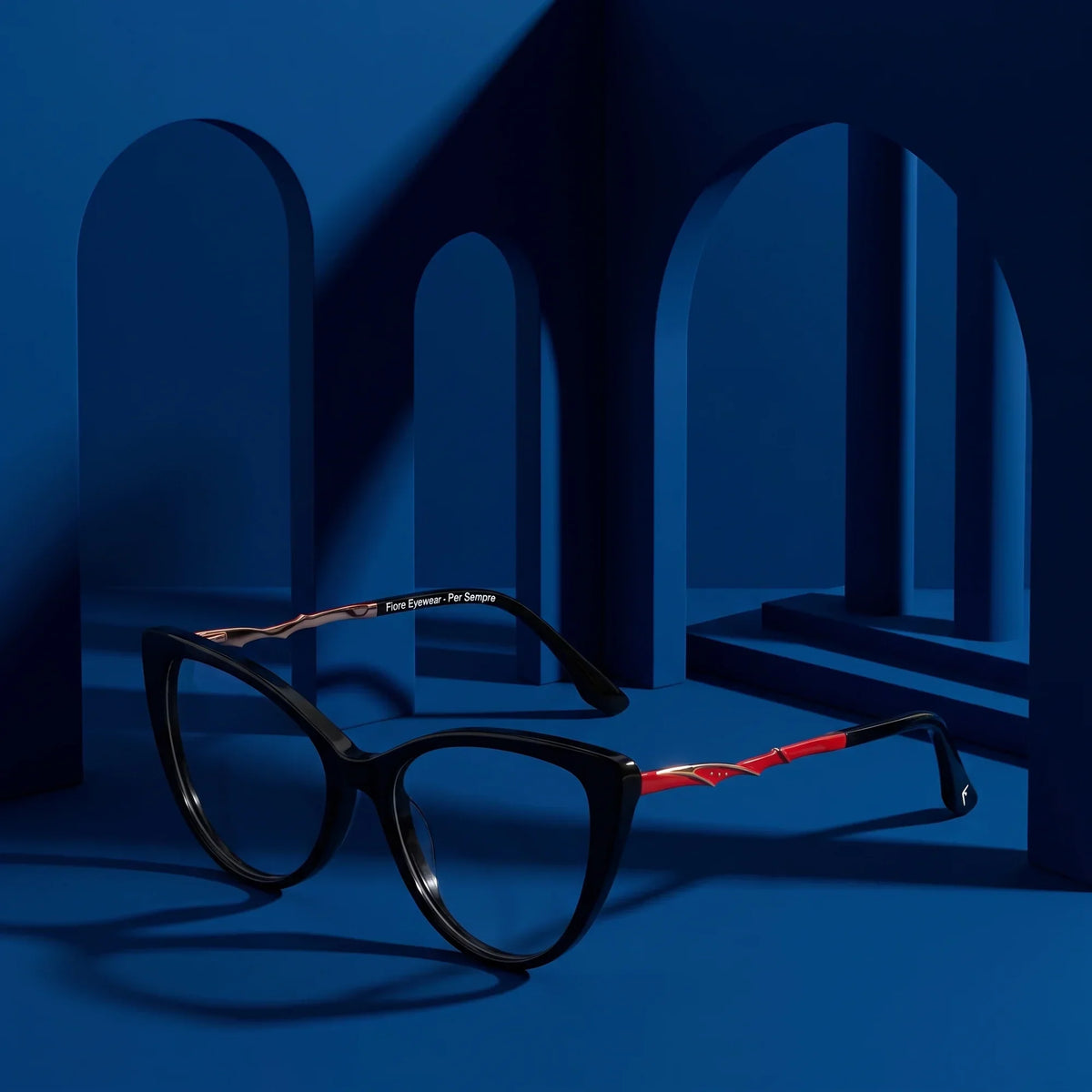 Fiore 1010 cat-eye acetate and metal reading glasses, black frame · ReFramed, photo 10 of 74