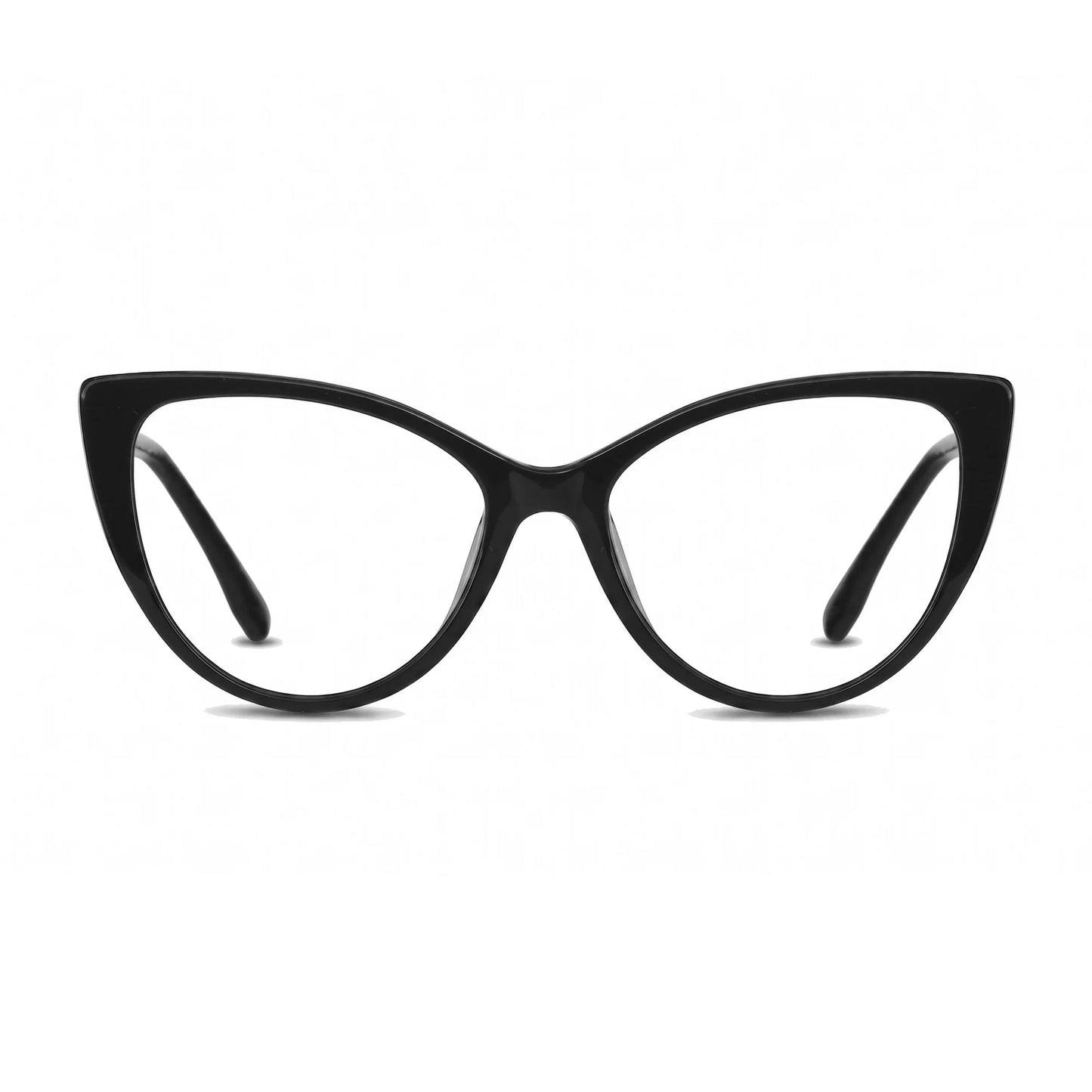 Fiore 1010 eyeglasses in black – front view