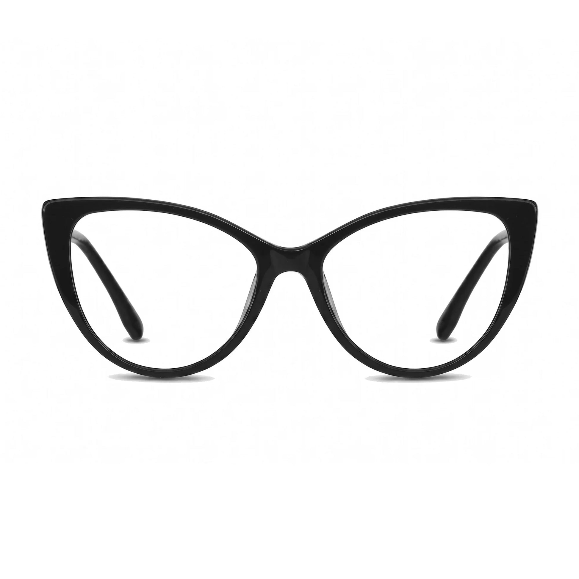 Fiore 1010 eyeglasses in black – front view