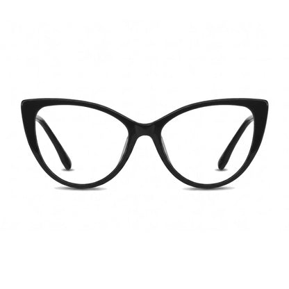 Fiore 1010 eyeglasses in black – front view