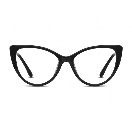 Fiore 1010 eyeglasses in black – front view