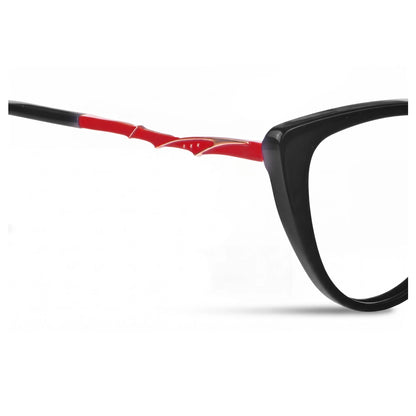 Fiore 1010 eyeglasses in black – side view