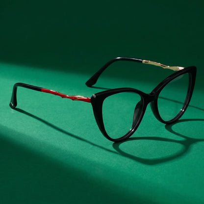 Fiore 1010 cat-eye acetate and metal reading glasses, black frame · ReFramed, photo 5 of 74