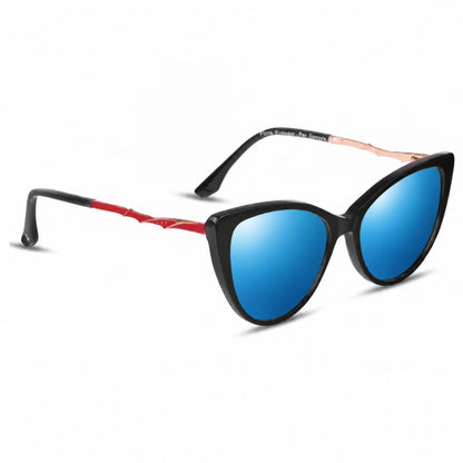 Fiore 1010 cat eye sunglasses, black bio-acetate frame · ReFramed, photo 26 of 36