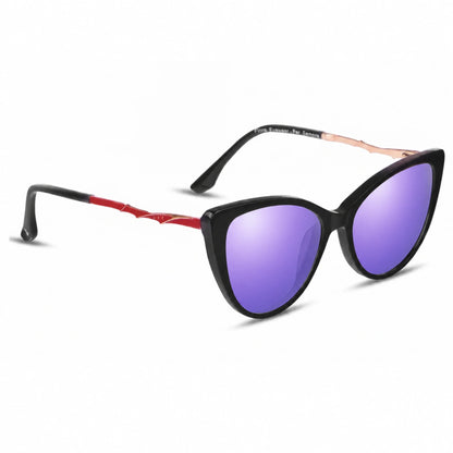 Fiore 1010 cat eye sunglasses, black bio-acetate frame · ReFramed, photo 35 of 36