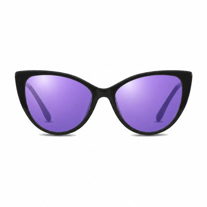 Fiore 1010 cat eye sunglasses, black bio-acetate frame · ReFramed, photo 34 of 36