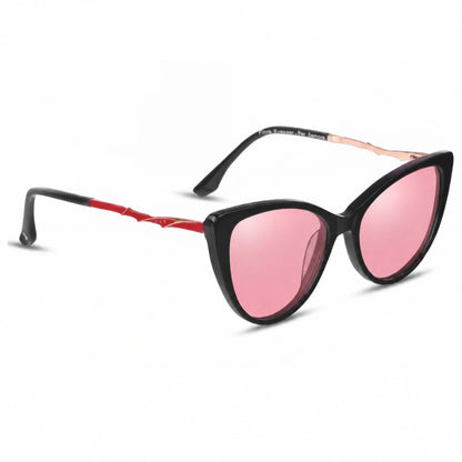 Fiore 1010 cat eye sunglasses, black bio-acetate frame · ReFramed, photo 14 of 36