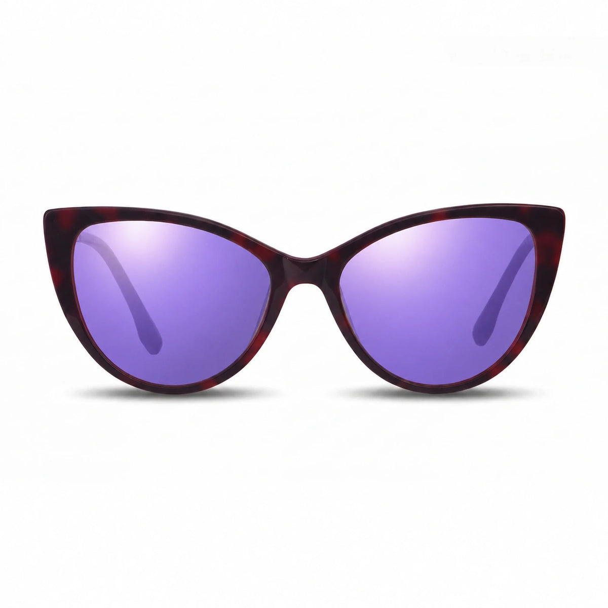 Fiore 1010 cat eye sunglasses, red bio-acetate frame · ReFramed, photo 34 of 36 | Polarized UV400