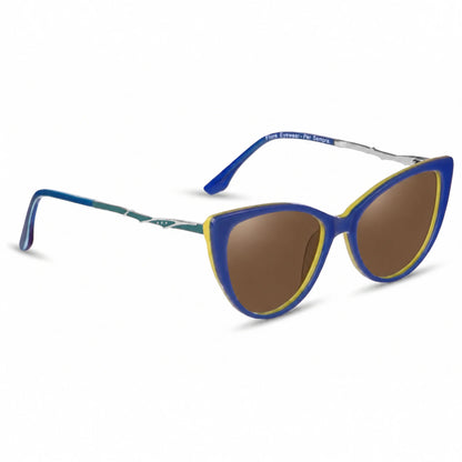 Fiore 1010 cat eye sunglasses, green bio-acetate frame · ReFramed, photo 5 of 36