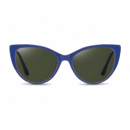 Fiore 1010 cat eye sunglasses, green bio-acetate frame · ReFramed, photo 7 of 36