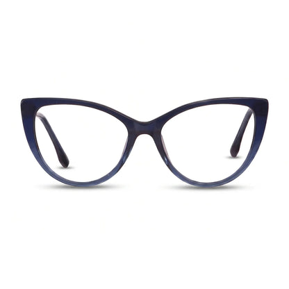 Fiore 1010 cat-eye acetate and metal reading glasses, blue frame · ReFramed, photo 57 of 74