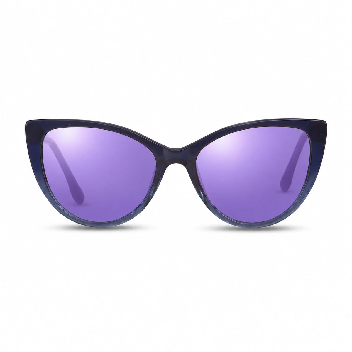 Fiore 1010 cat eye sunglasses, blue bio-acetate frame · ReFramed, photo 23 of 24