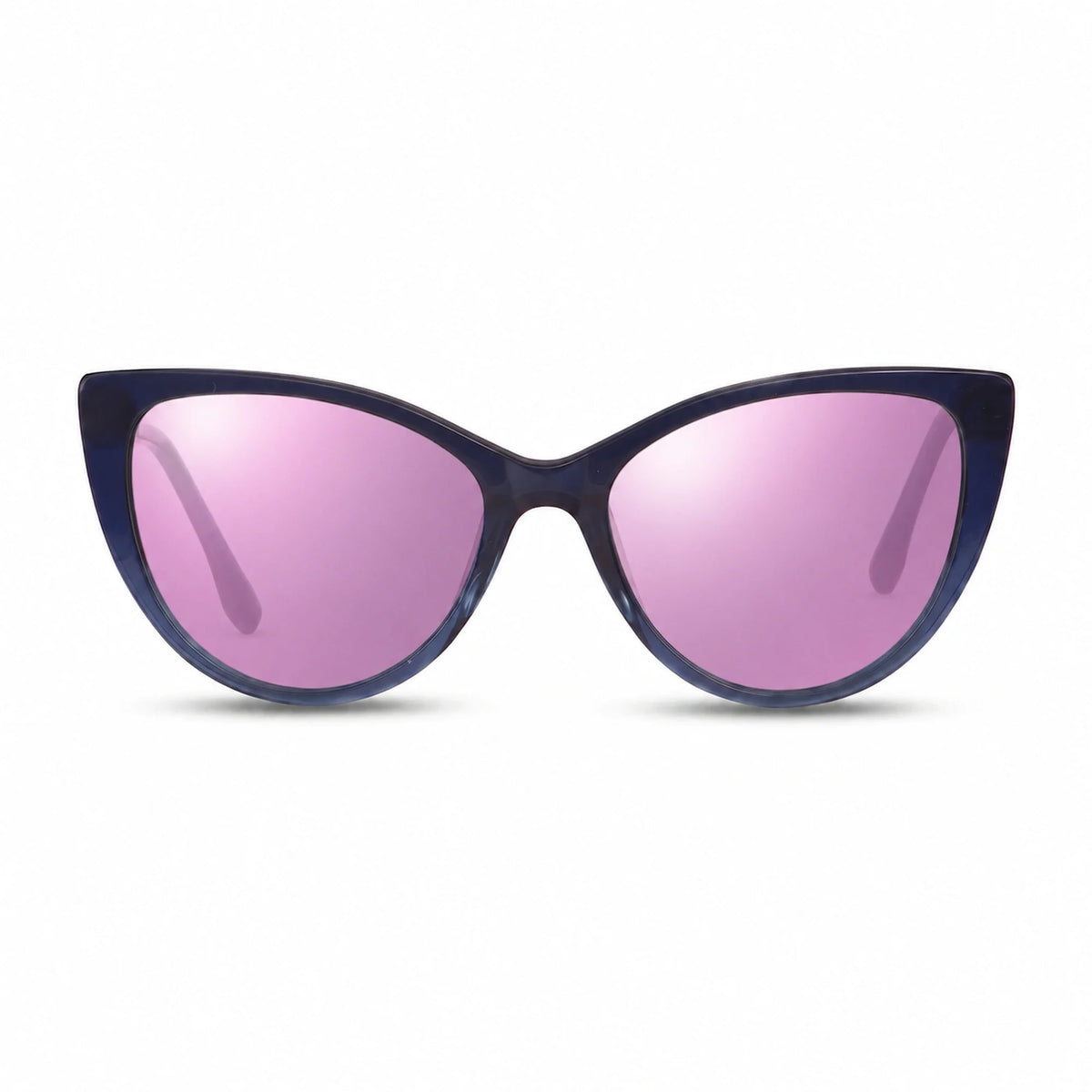 Fiore 1010 cat eye sunglasses, blue bio-acetate frame · ReFramed, photo 21 of 24