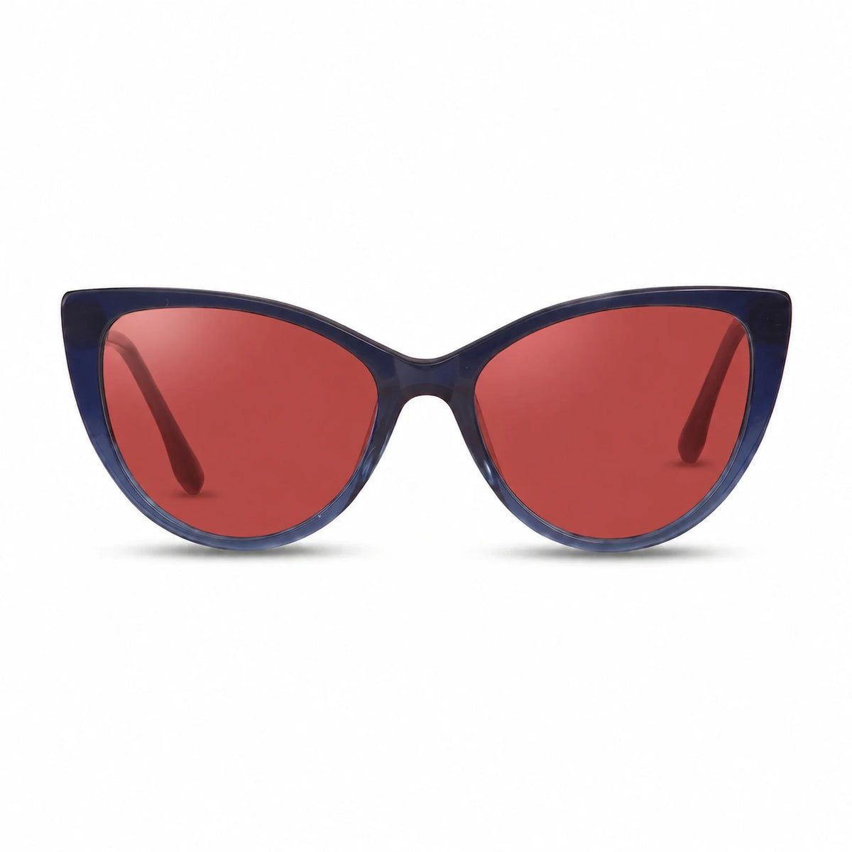 Fiore 1010 cat eye sunglasses, blue bio-acetate frame · ReFramed, photo 11 of 24