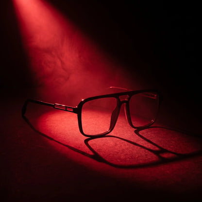 Fiore 1014 square aviator acetate and metal reading glasses, black frame · ReFramed, photo 9 of 100
