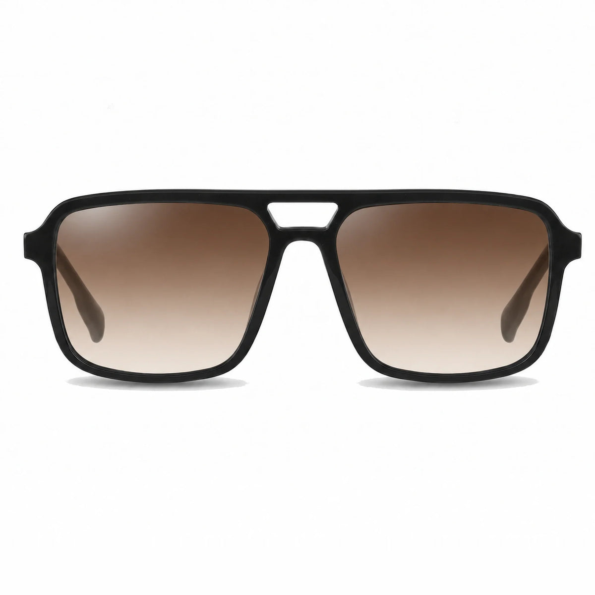 Fiore 1014 square aviator sunglasses, black bio-acetate frame · ReFramed, photo 15 of 24