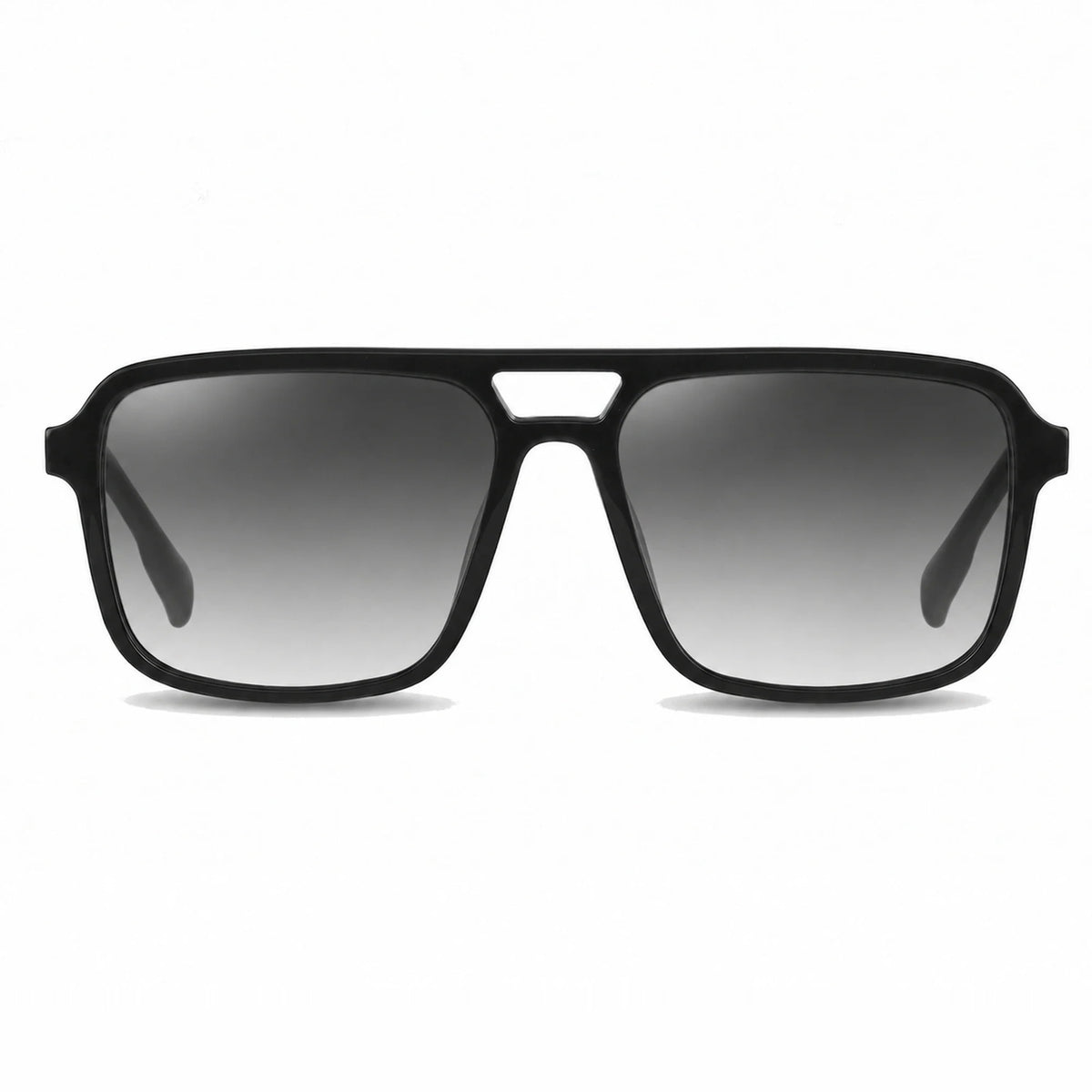 Fiore 1014 square aviator sunglasses, black bio-acetate frame · ReFramed, photo 13 of 24