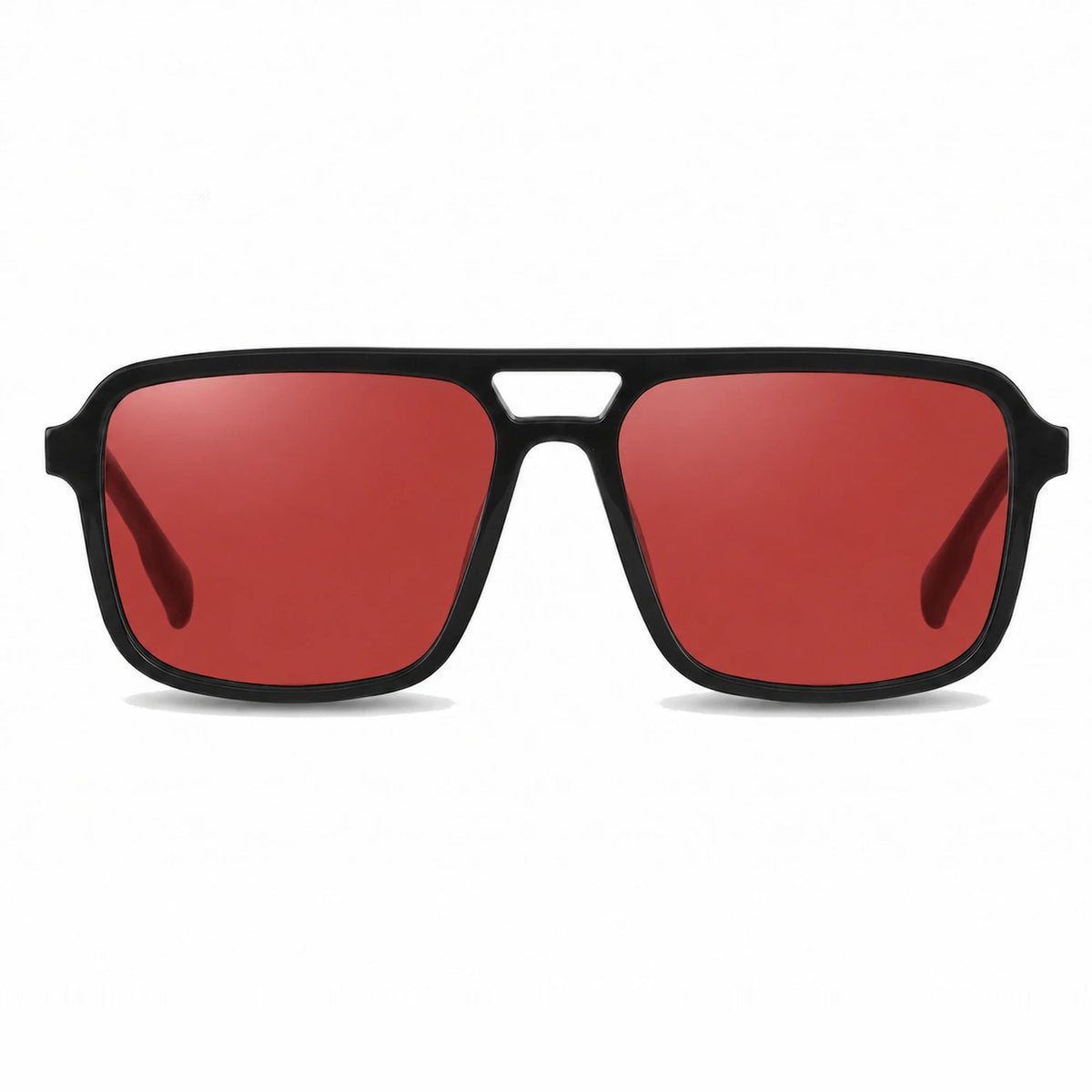 Fiore 1014 square aviator sunglasses, black bio-acetate frame · ReFramed, photo 11 of 24