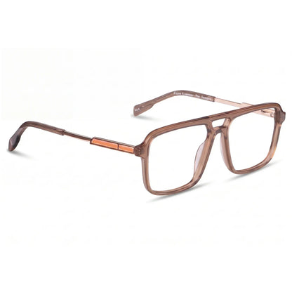 Fiore 1014 square aviator acetate and metal reading glasses, brown frame · ReFramed, photo 27 of 100