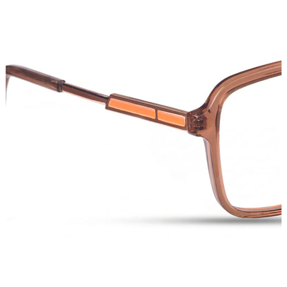 Fiore 1014 eyeglasses in brown – side view