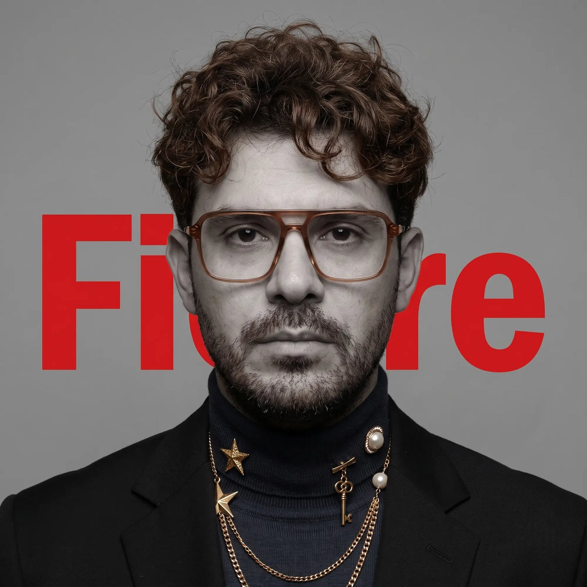 Fiore 1014 square aviator acetate and metal reading glasses, brown frame · ReFramed, photo 44 of 100