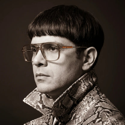 Fiore 1014 square aviator acetate and metal reading glasses, brown frame · ReFramed, photo 45 of 100