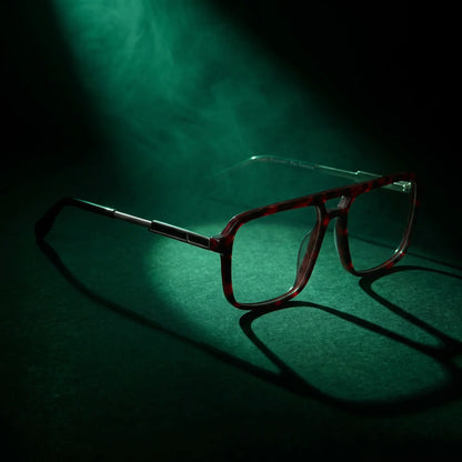 Fiore 1014 square aviator acetate and metal reading glasses, tortoise frame · ReFramed, photo 64 of 100