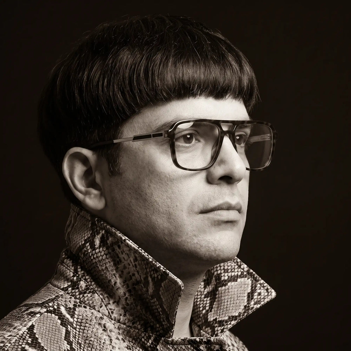Fiore 1014 square aviator acetate and metal reading glasses, tortoise frame · ReFramed, photo 75 of 100