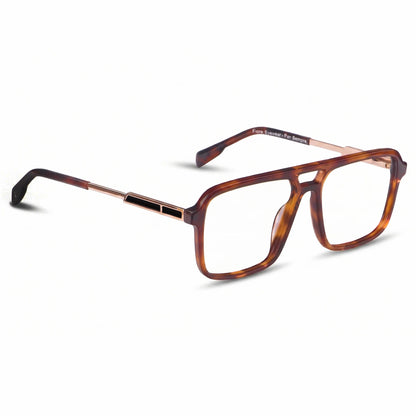 Fiore 1014 eyeglasses in brown tortoiseshell – three-quarter view