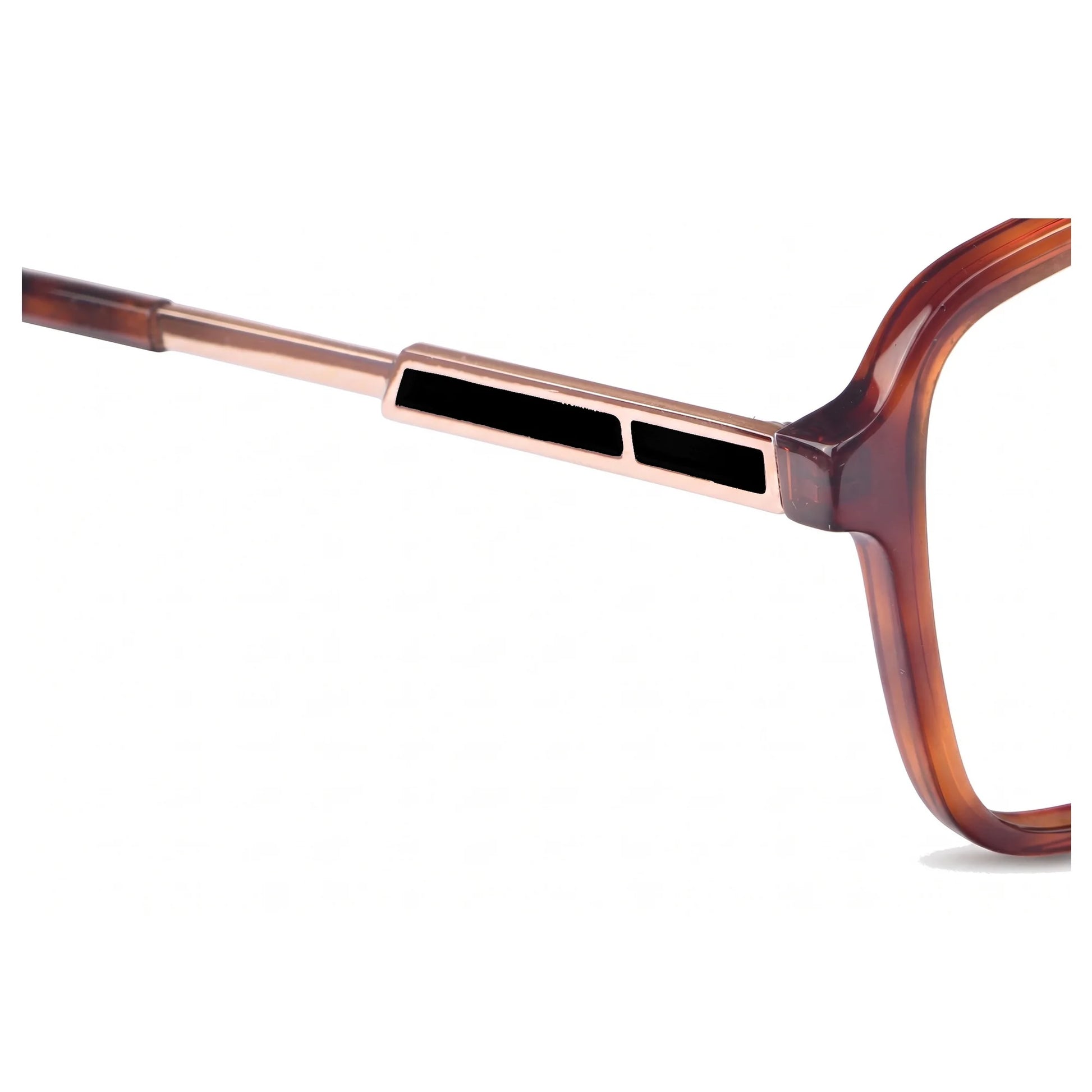 Fiore 1014 eyeglasses in brown tortoiseshell – side view