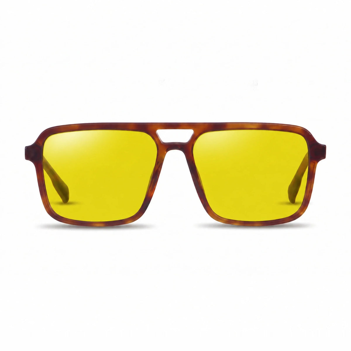 Fiore 1014 square aviator sunglasses, tortoise bio-acetate frame · ReFramed, photo 10 of 34