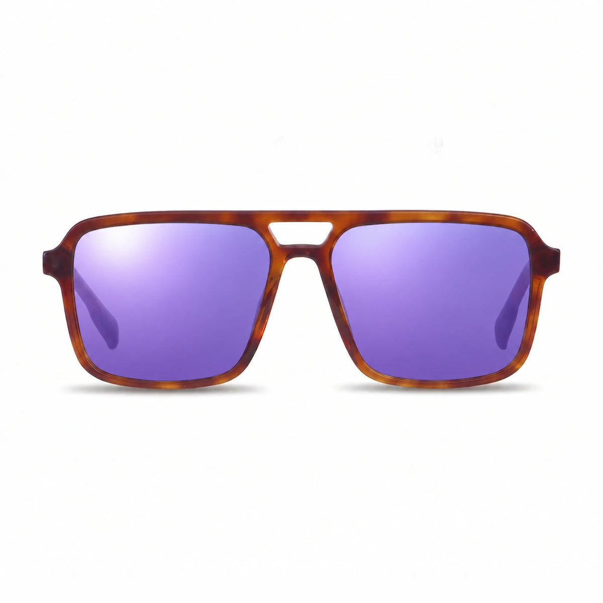 Fiore 1014 square aviator sunglasses, tortoise bio-acetate frame · ReFramed, photo 33 of 34