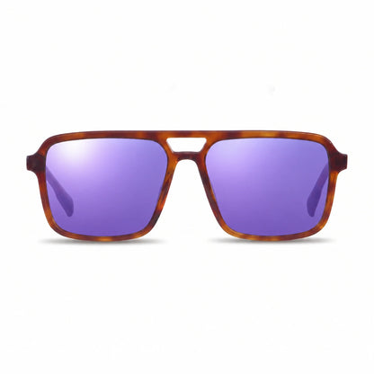Fiore 1014 square aviator sunglasses, tortoise bio-acetate frame · ReFramed, photo 33 of 34