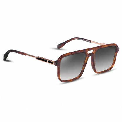 Fiore 1014 square aviator sunglasses, tortoise bio-acetate frame · ReFramed, photo 20 of 34