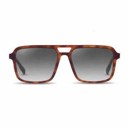 Fiore 1014 square aviator sunglasses, tortoise bio-acetate frame · ReFramed, photo 19 of 34