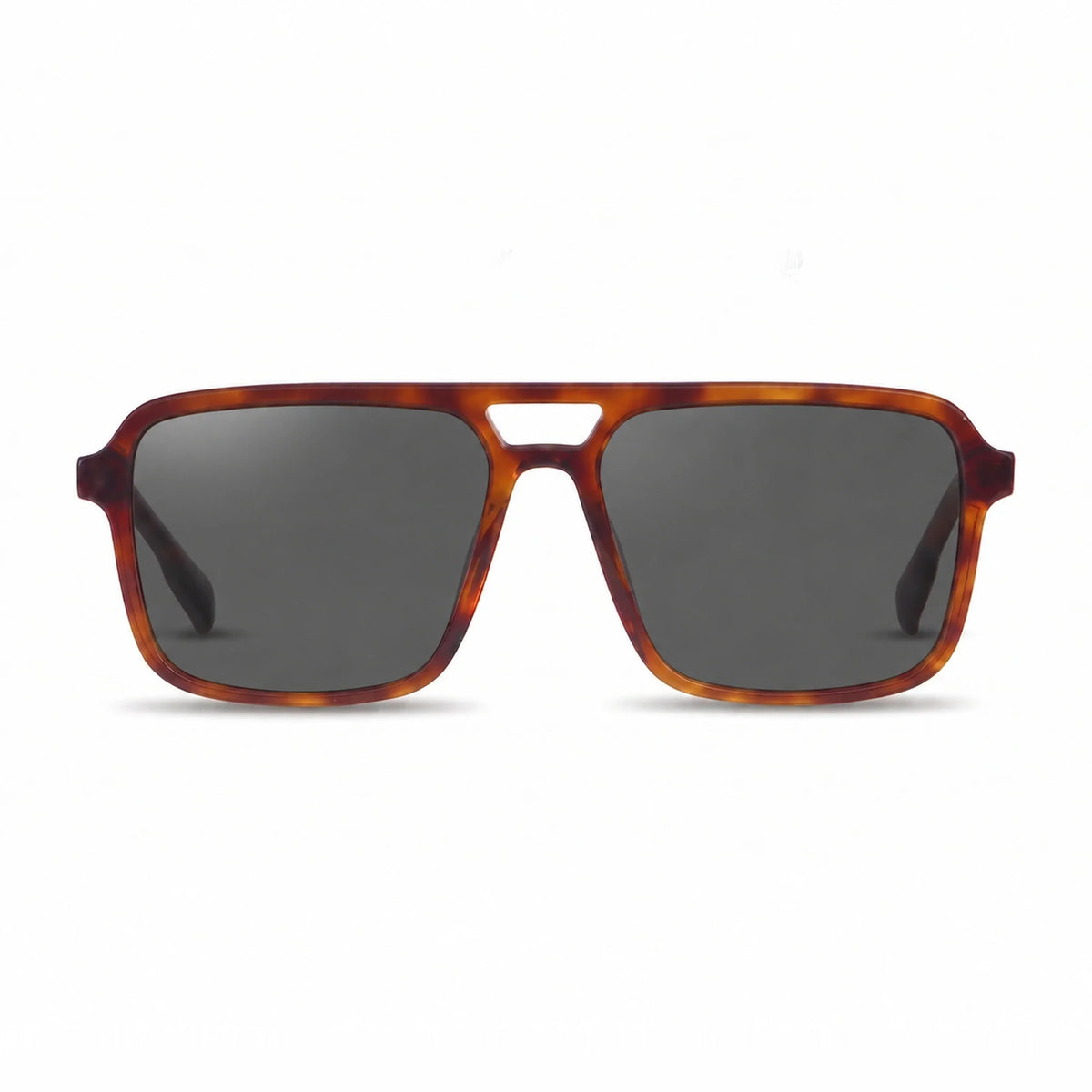 Fiore 1014 square aviator sunglasses, tortoise bio-acetate frame · ReFramed, photo 1 of 34