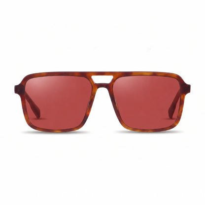 Fiore 1014 square aviator sunglasses, tortoise bio-acetate frame · ReFramed, photo 16 of 34