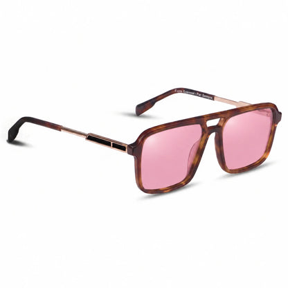 Fiore 1014 square aviator sunglasses, tortoise bio-acetate frame · ReFramed, photo 14 of 34