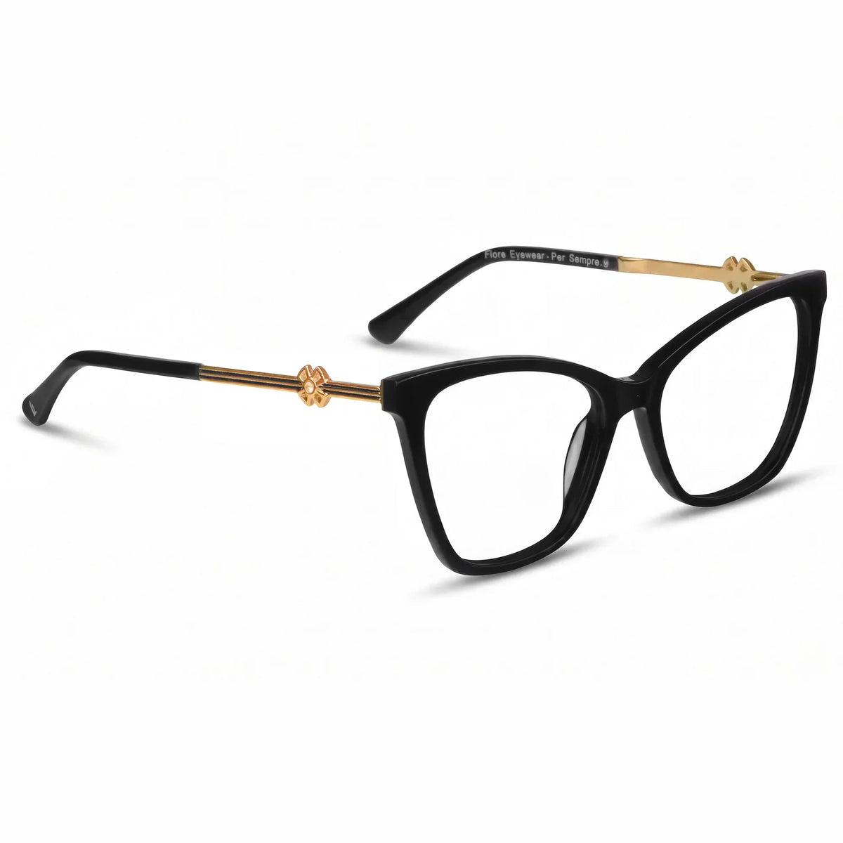 Fiore 10172 cat-eye acetate and metal reading glasses, black frame · ReFramed, photo 2 of 40
