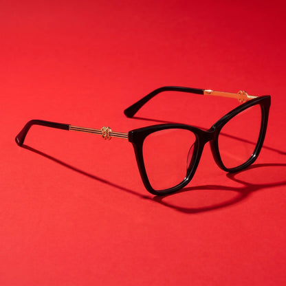 Fiore 10172 cat-eye acetate and metal reading glasses, black frame · ReFramed, photo 5 of 40